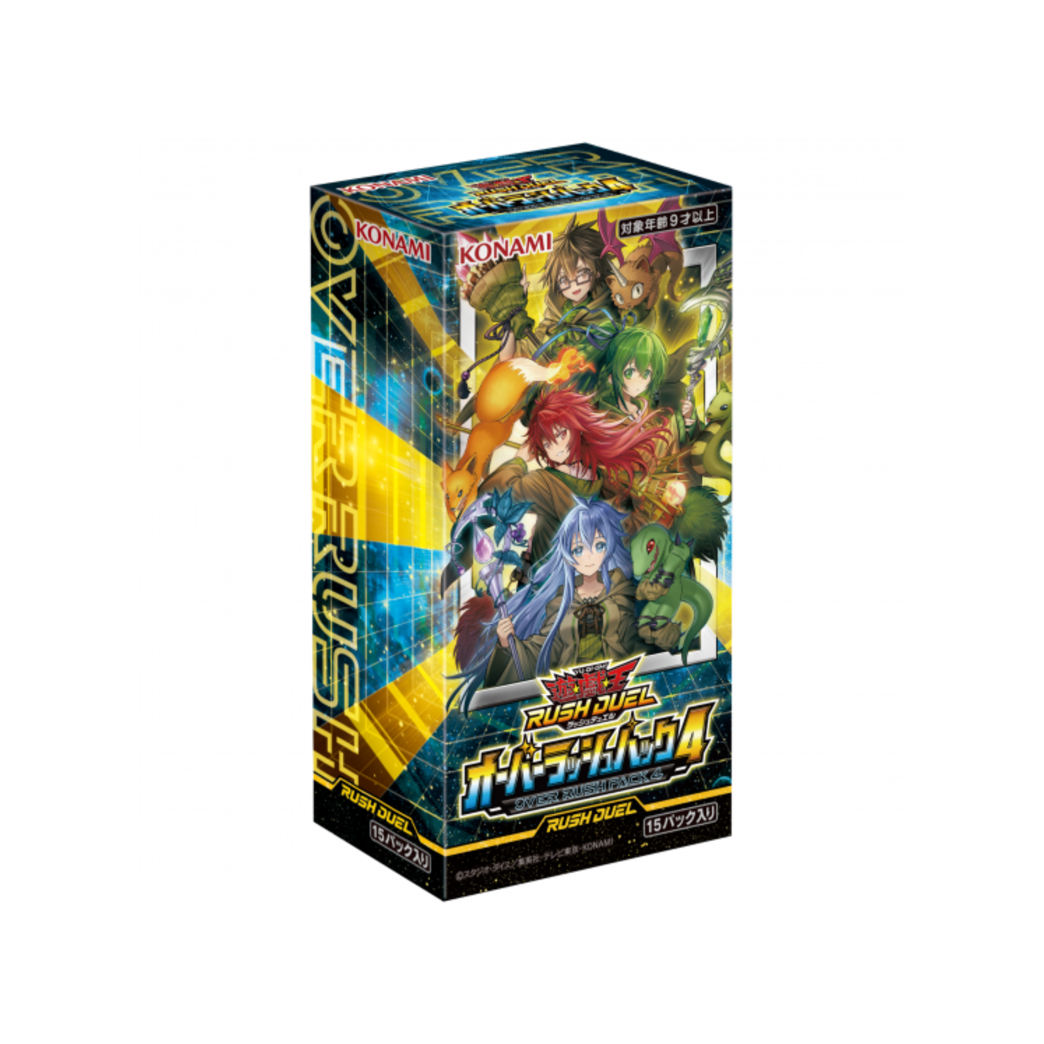 Yu-Gi-Oh! Rush Duel - Booster Box - Over Rush Pack 4 Yugi-Market Yu-Gi-Oh! Rush Duel - Booster Box - Over Rush Pack 4 Yugi-Market