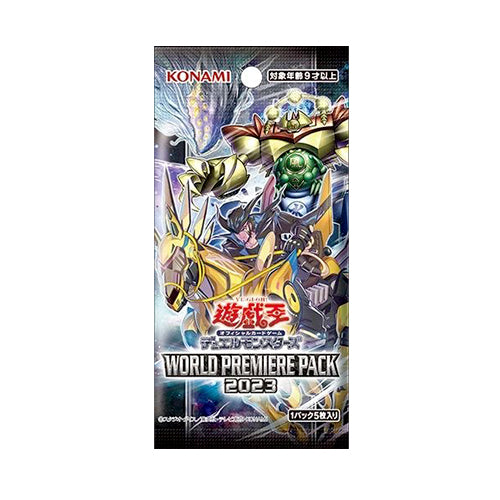 new yugioh booster box 2023 Yu-Gi-Oh! Booster Pack World Premiere Pack 2023