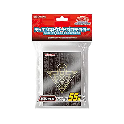 millennium puzzle card sleeves Yu-Gi-Oh! Sleeve Millenium Puzzle Black