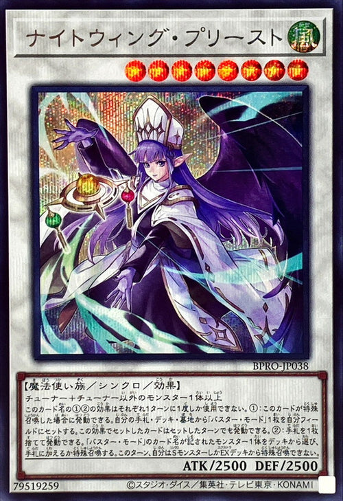 Yu-Gi-Oh! - Nightwing Priest [Secret] - BPRO-JP038