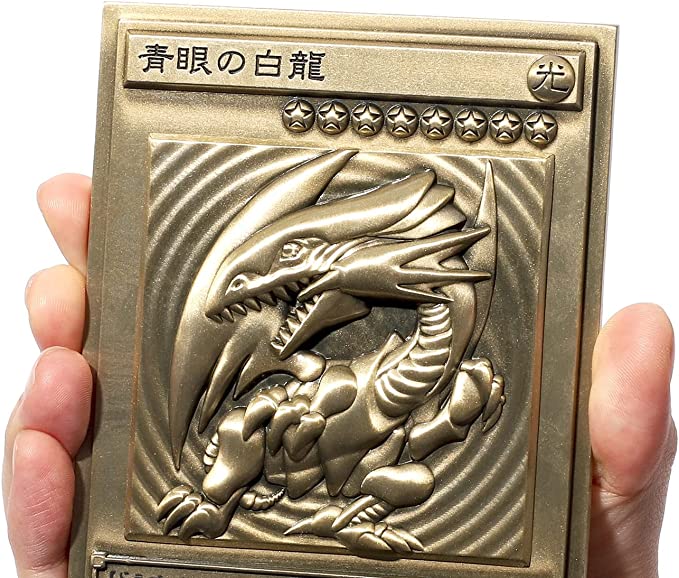 Movic Yu-Gi-Oh! Blue Eyes White Dragon - Dark Magician - Red Eyes Black Dragon  Zinc Alloy Set