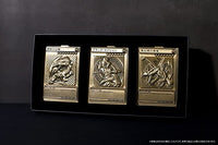 Movic Yu-Gi-Oh! Blue Eyes White Dragon - Dark Magician - Red Eyes Black Dragon  Zinc Alloy Set