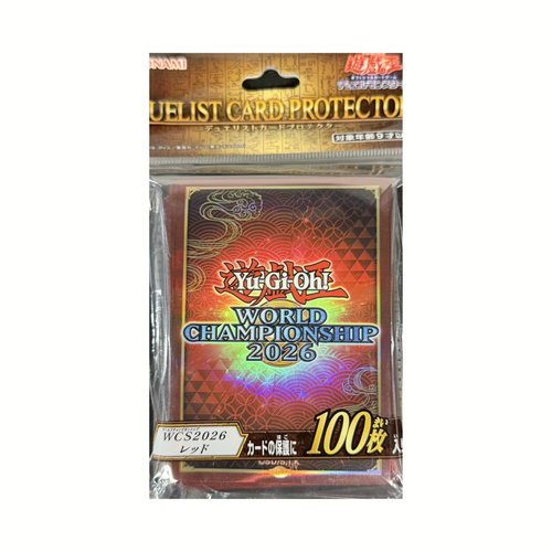 Yu-Gi-Oh! Sleeves - “WCS2026 Red”