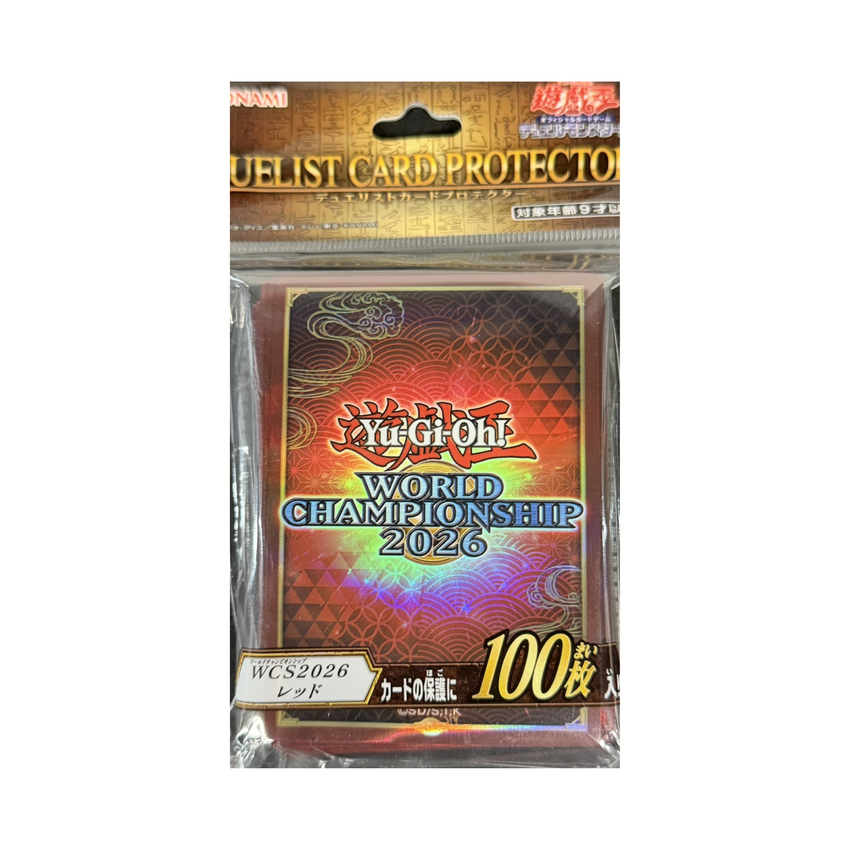Yu-Gi-Oh! Sleeves - “WCS2026 Red”