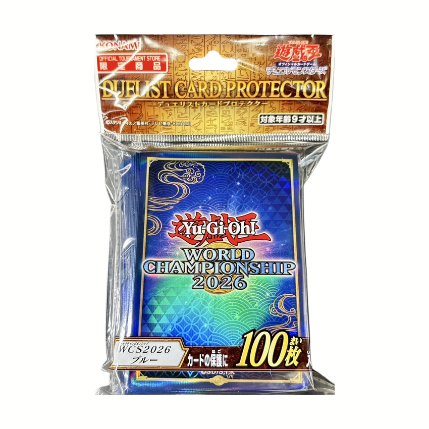 Yu-Gi-Oh! Sleeves - “WCS2026 Blue”