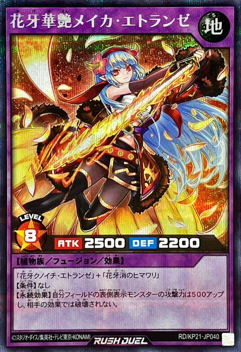 Meika Etraynze the Shadow Flower Fiery Flower Beauty