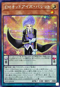 Performapal Odd-Eyes Valet - Secret Rare - 22PP-JP018