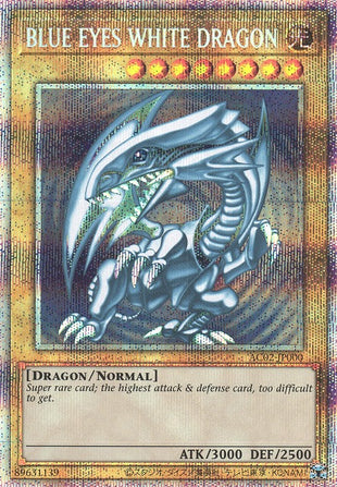 Blue-Eyes White Dragon  - Prismatic Secret Rare - AC02-JP000