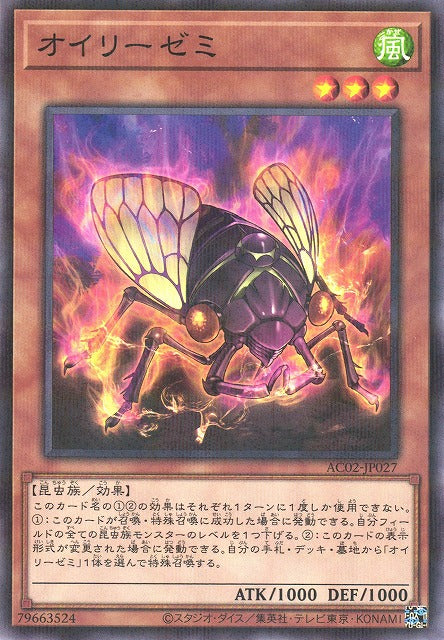 Oily Cicada - Normal Parallel - AC02-JP027