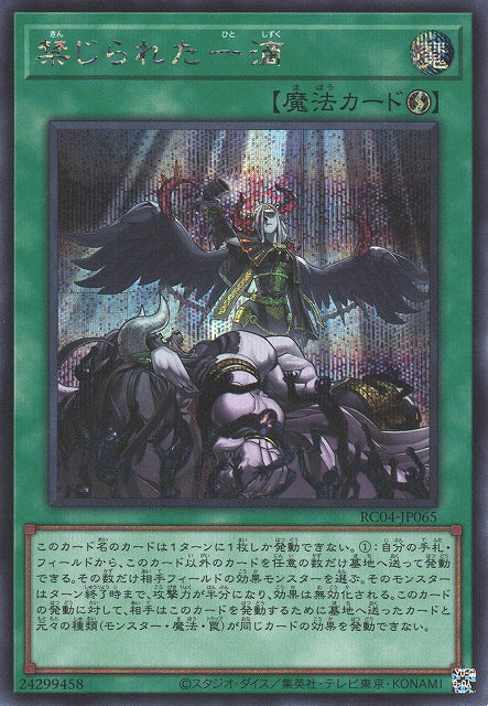 Yu-Gi-Oh Card - RC04-JP065 - Secret Rare