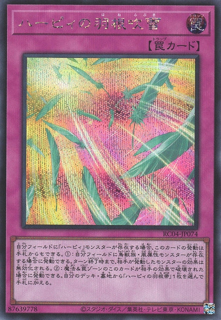 Yu-Gi-Oh Card - RC04-JP074 - Secret Rare